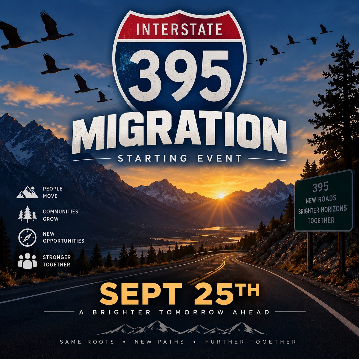 395 Migration Starting Event — September 25th